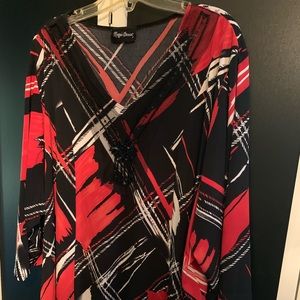 Blouse with sequined embellishment 3x